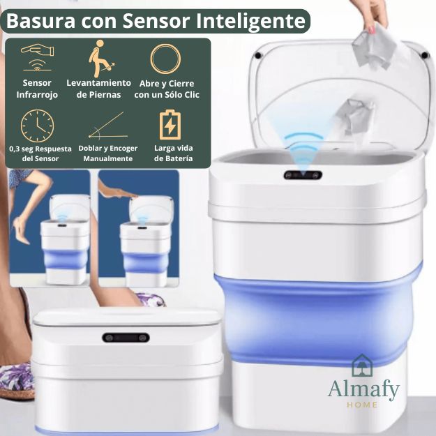 SensoFold™ - Basurero Inteligente Con Sensor Infrarrojo