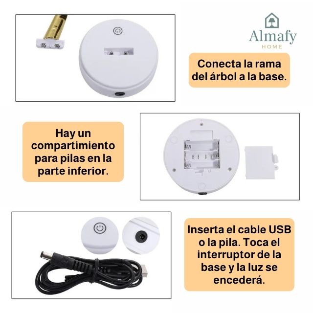 Sora™ - Lámpara Bonsái Hojas