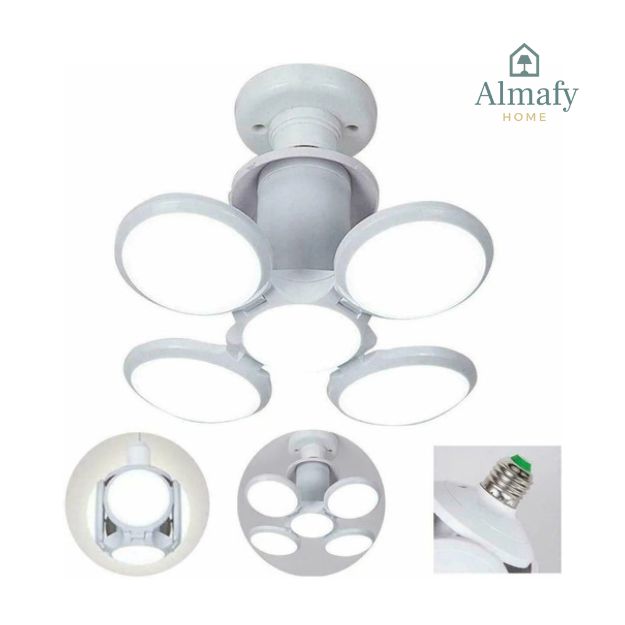 AuraLux™ - Ampolleta LED Plegable Pelota 40W Blanco