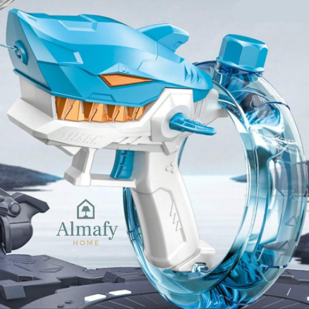 Splash Predator™ - Pistola de Agua Recargable USB Diseño Tiburón