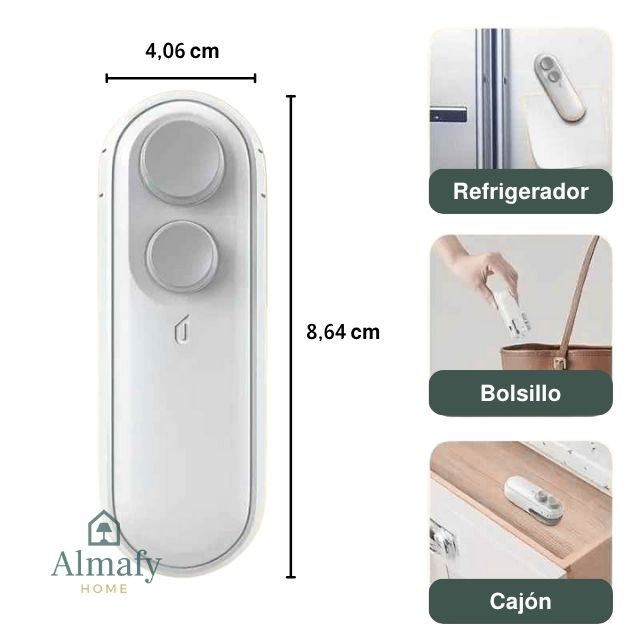 MiniEco Seal™ - Sellador Portátil para bolsas 2 en 1