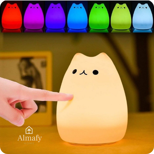 MaowLED™ - Lampara LED Gato de Silicona Colores