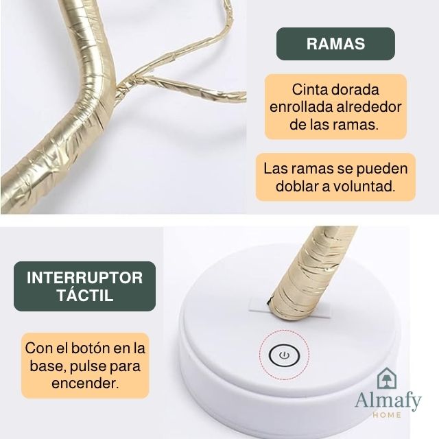 Sora™ - Lámpara Bonsái Hojas