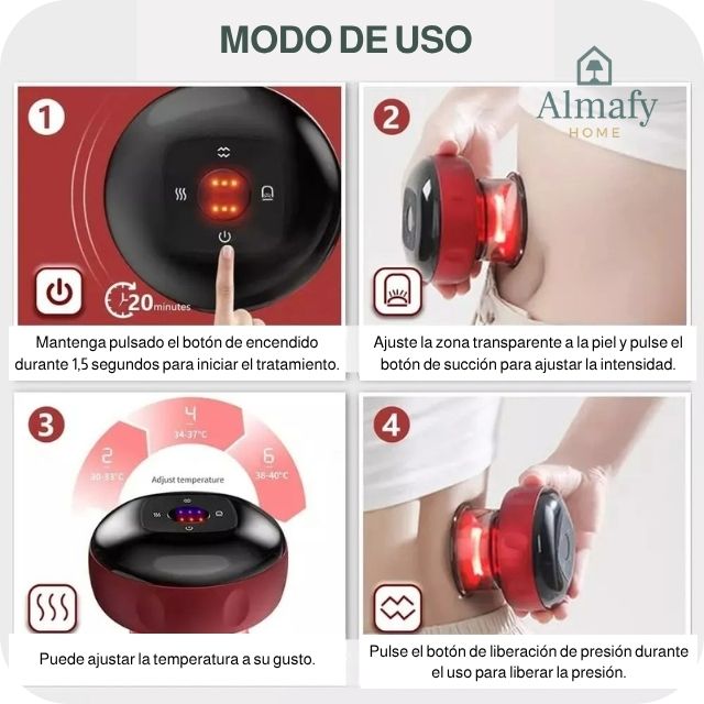 PhysioCup Smart™ -  Ventosa Terapéutica 3 en 1