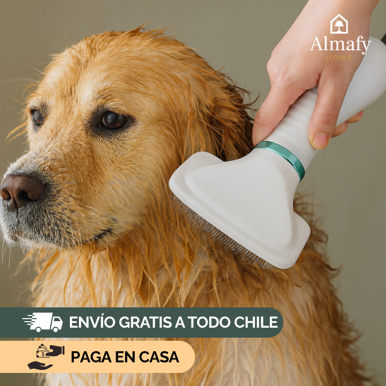 GlowPet™ - Cepillo Secador para Mascotas