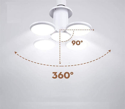 AuraLux™ - Ampolleta LED Plegable Pelota 40W Blanco