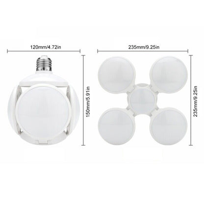 AuraLux™ - Ampolleta LED Plegable Pelota 40W Blanco