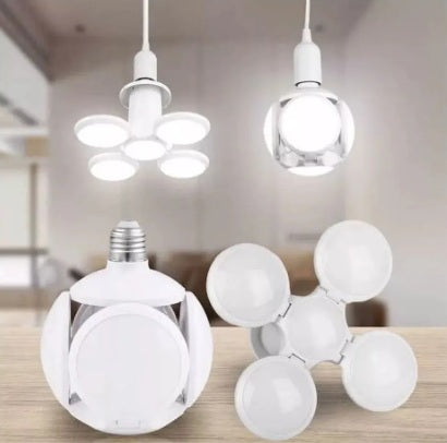 AuraLux™ - Ampolleta LED Plegable Pelota 40W Blanco