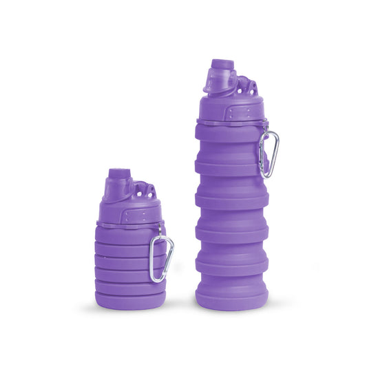 Bottana™ - Botella Plegable/Flexible Morada 500 ml Pro Outdoor